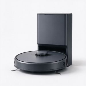 Smart Robot Vacuum with Self-Emptying Dock