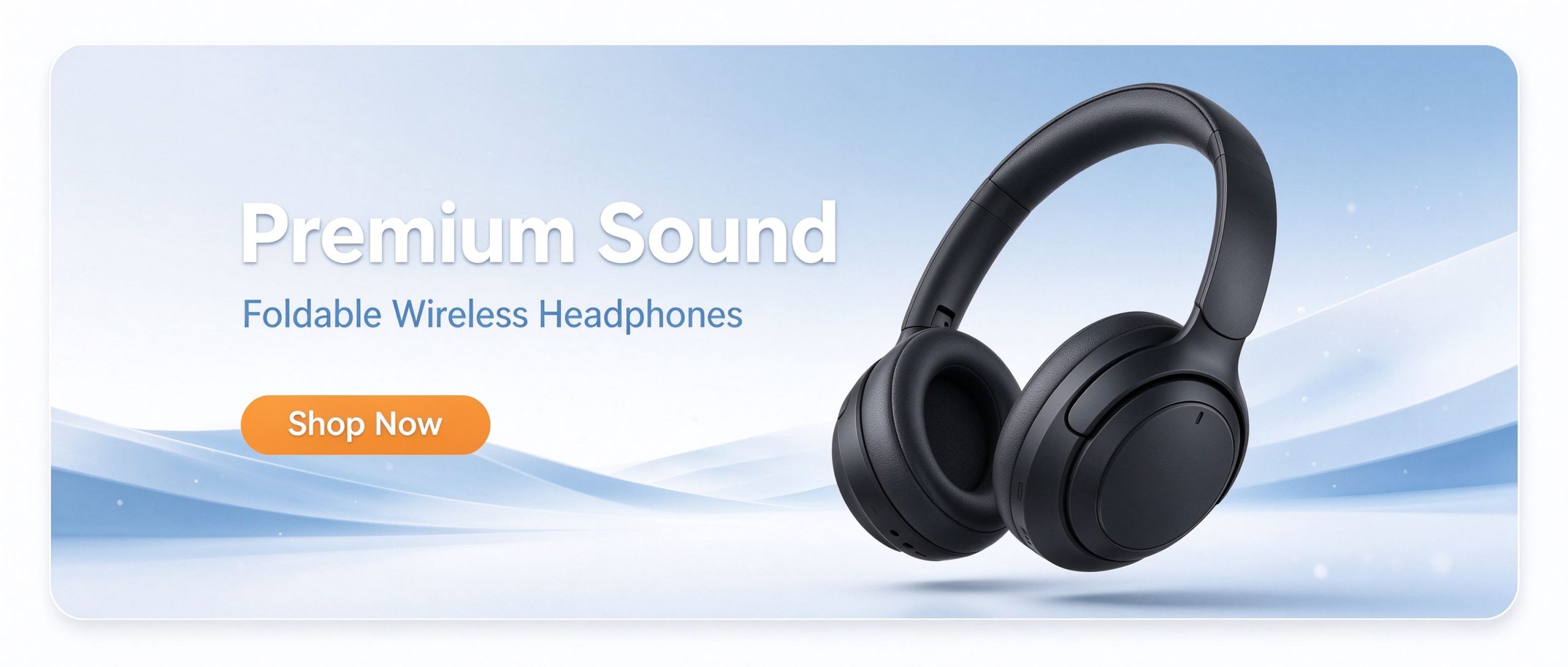 Foldable Portable Travel Headphones